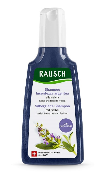 Rausch Shampoo Lucentezza Argentea Alla Salvia 200ml-2