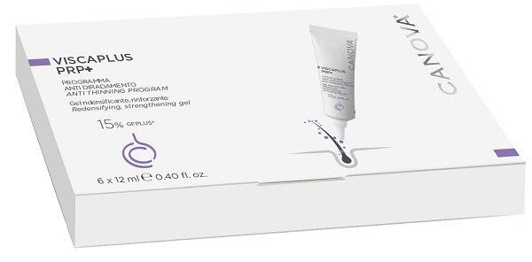 Canova Viscaplus PRP+ Programma Anti Diradamento Capelli 6 Tubi Da 12ml-2