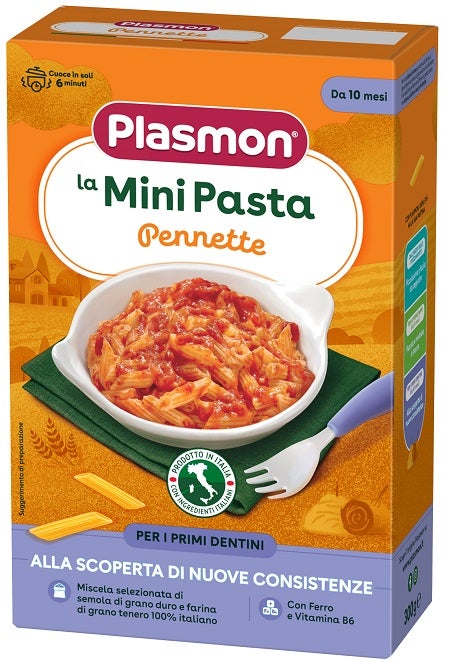Plasmon La MIni Pasta Pennette 300g 10 Mesi+-2