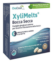 XyliMelts Bocca Secca Gusto Menta Delicata 40 Pastiglie-1