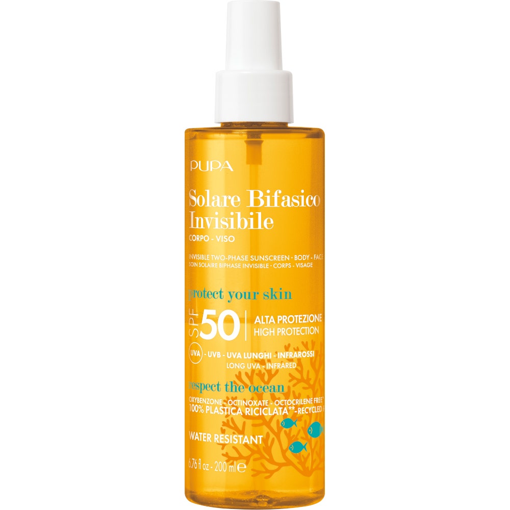 Pupa Solare Bifasico Invisibile Corpo E Viso  SPF50 200ml-1