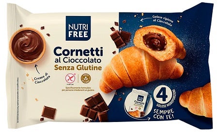Nutrifree Cornetti Al Cioccolato Senza Glutine 4x60g-2