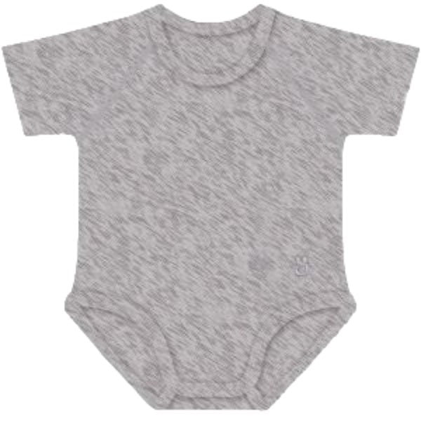J Bimbi Body 0-36M Caldo Cotone Melange Grigio-2