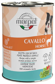 Marpet Aequilibriavet Dog Cavallo Cibo Umido Per Cani Adulti Scatoletta 400g-2