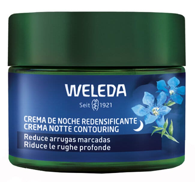 Weleda Crema Notte Contouring Genziana Blu E Stella Alpina 40ml-2