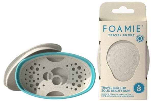 Foamie Travel Buddy Turchese Custodia Da Viaggio Per Shampoo Solido-2