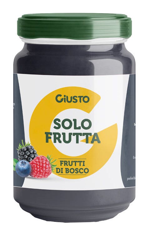 Giusto Solo Frutta Gusto Frutti Di Bosco 220g-2