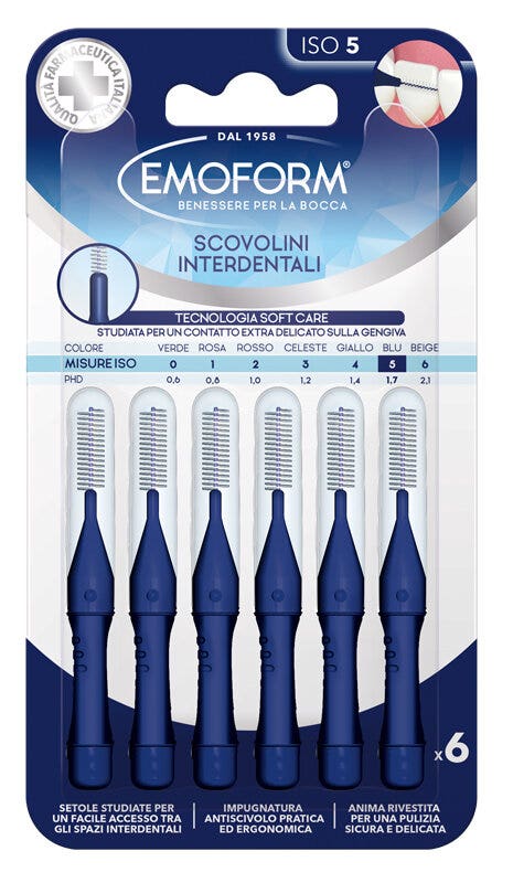 Emoform Scovolini Interdentali Iso 5 6 Pezzi-1