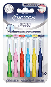 Emoform Scovolini Interdentali Iso Mix 0-5 6 Pezzi-1