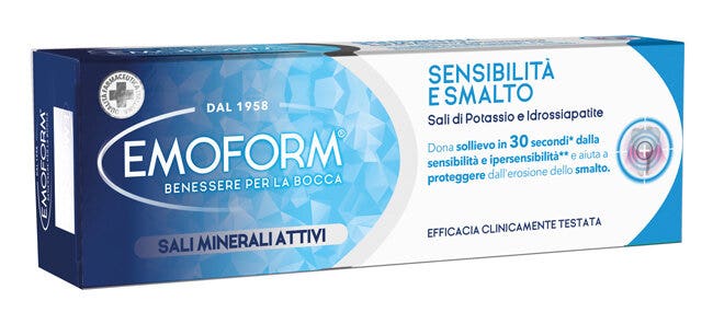 Emoform Sensibilità E Smalto Dentifricio 75ml-1