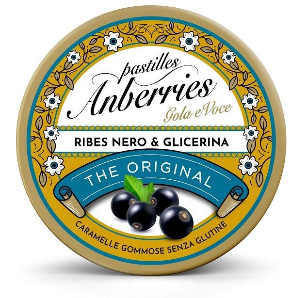 Anberries Classiche Ribes Nero E Glicerina 50g-2