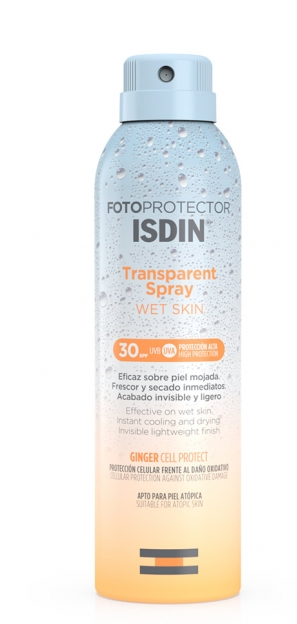 Isdin Fotoprotector Transparent Wet Skin Spf30 250ml-1