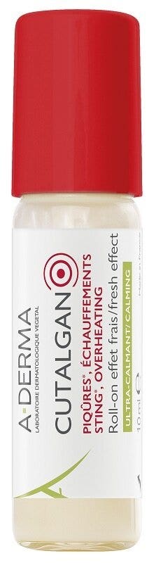 A-derma Cutalgan Roll-on Effetto Fresco Ultra-lenitivo 10 ml-2