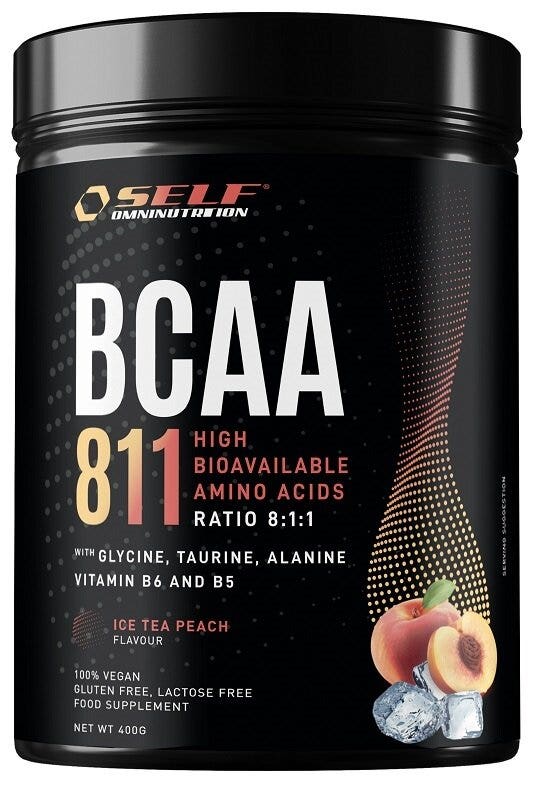 Self Omninutrition BCAA 8:1:1 Gusto Tè Alla Pesca 400g-1