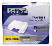 Soffisof Classic Traversa Rimboccabile Per Incontinenza Extra 80x180cm 15 Pezzi-4