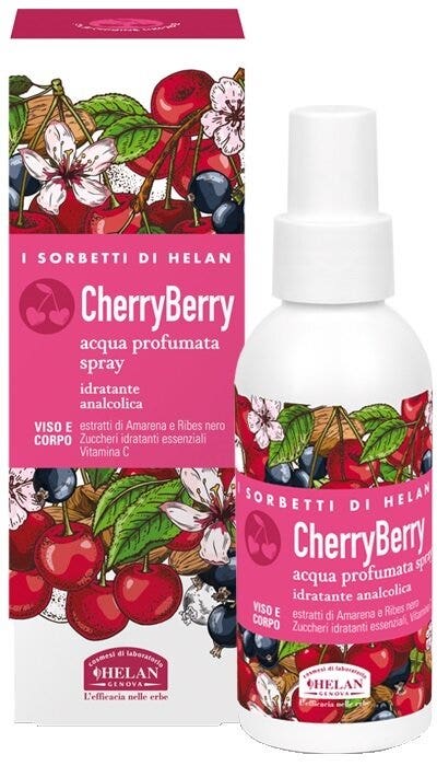 Helan I Sorbetti CherryBerry Acqua Profumata Spray Idratante Analcolica 100ml-1