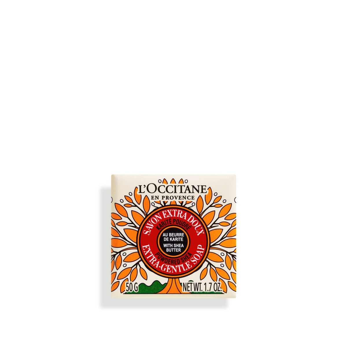 L'Occitane Sapone Solido Karité E Cipria 50g-2