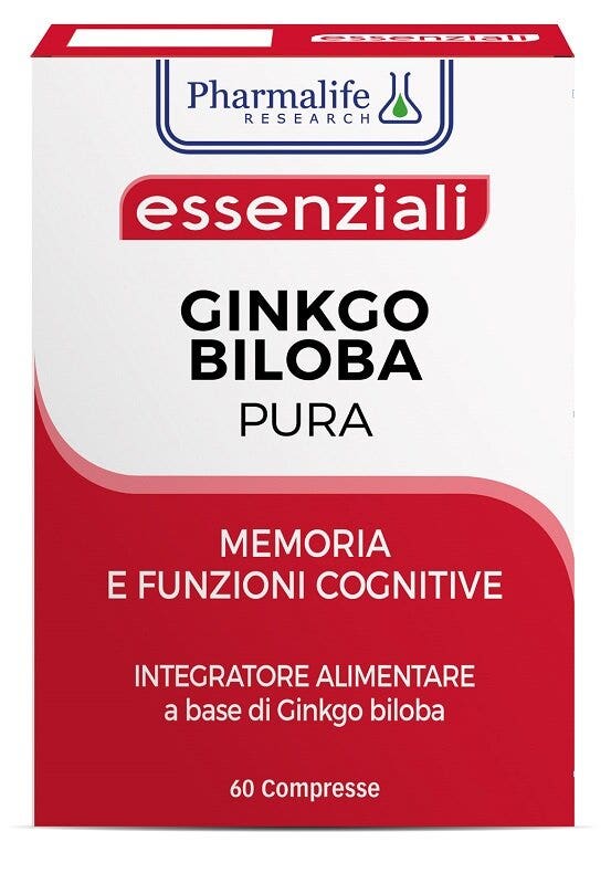 Pharmalife Research Essenziali Ginkgo Biloba Pura 60 Compresse-1