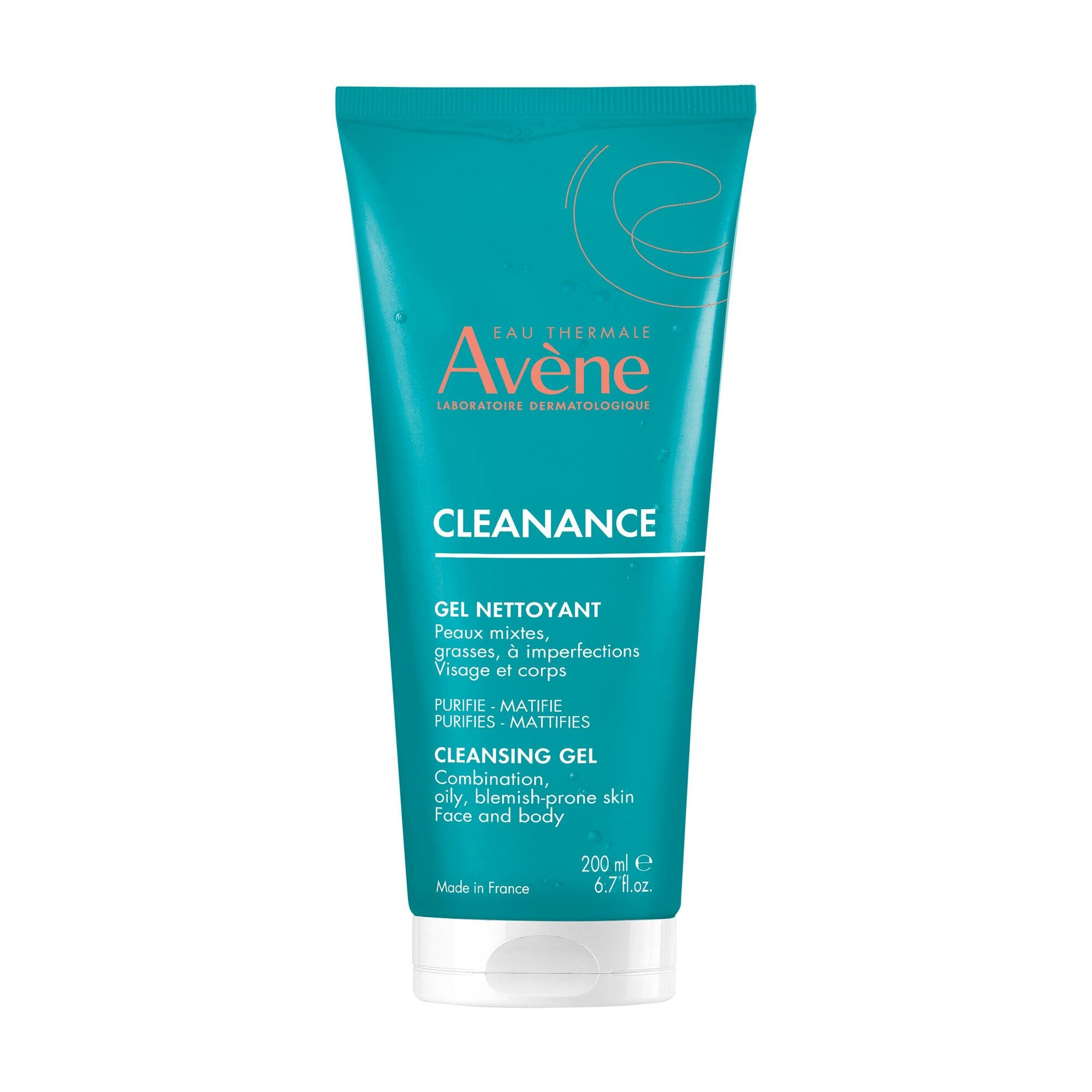 Eau Thermale Avène Cleanance Gel Detergente Purificante Pelle Grassa Con Imperfezioni 200ml-1