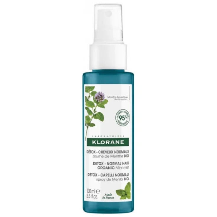 Klorane Spray Purificante Menta Acquatica Bio 100ml-2