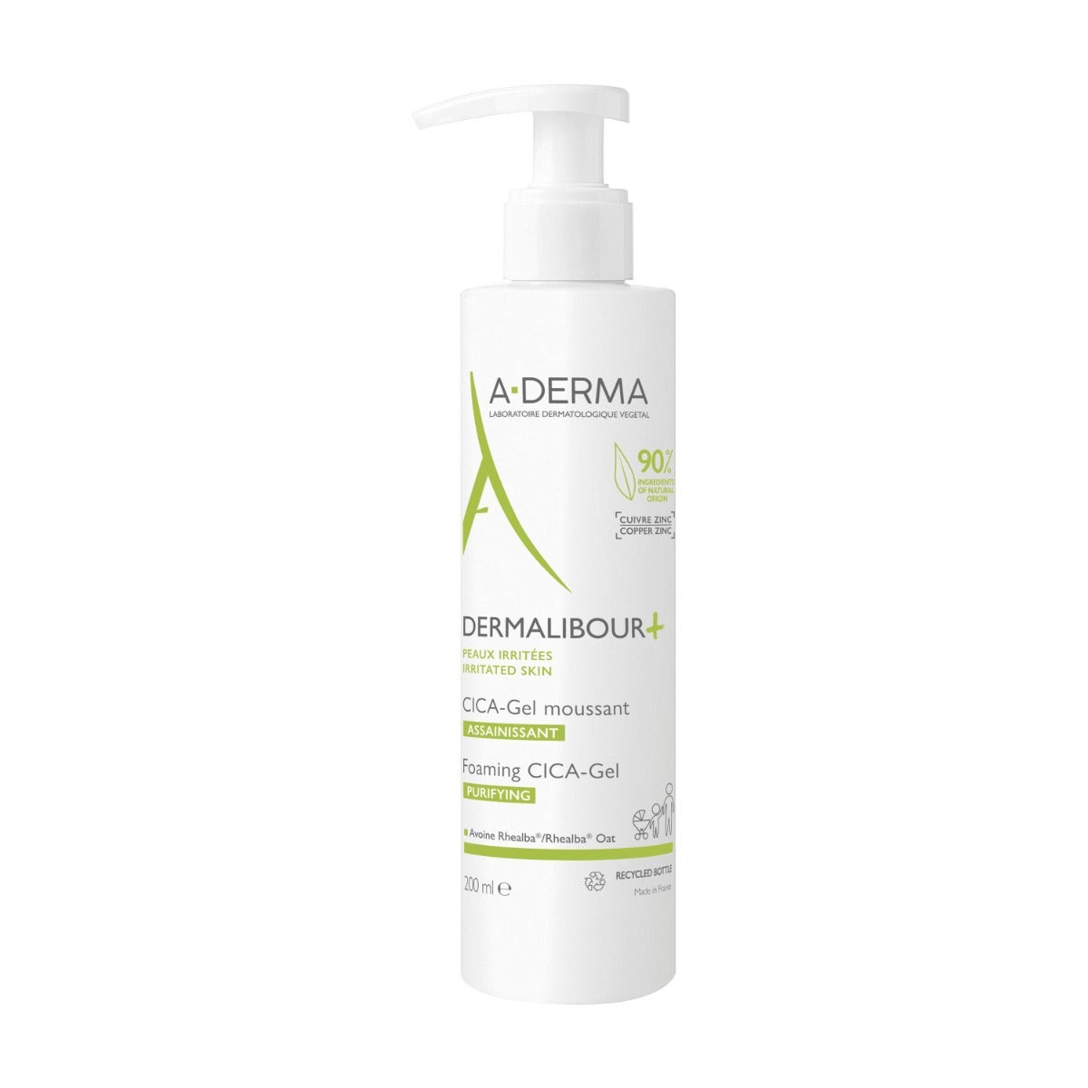 Aderma Dermalibour+Cica Gel Detergente Purificante Pelli Irritabili 200ml-4