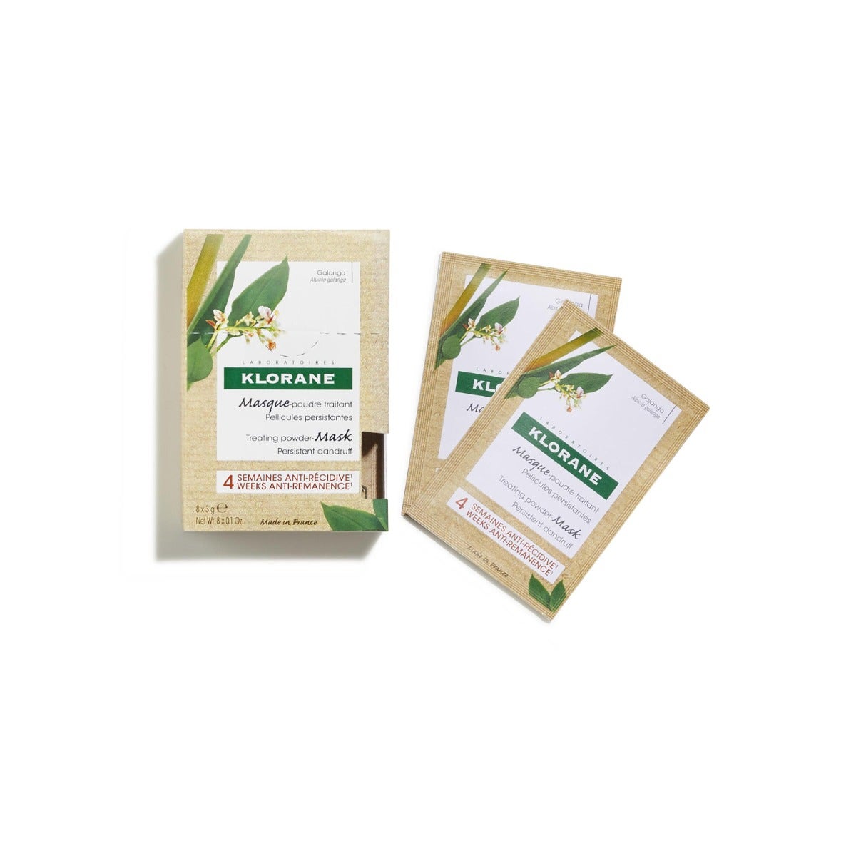 Klorane Maschera In Polvere Galanga 8x3g-0