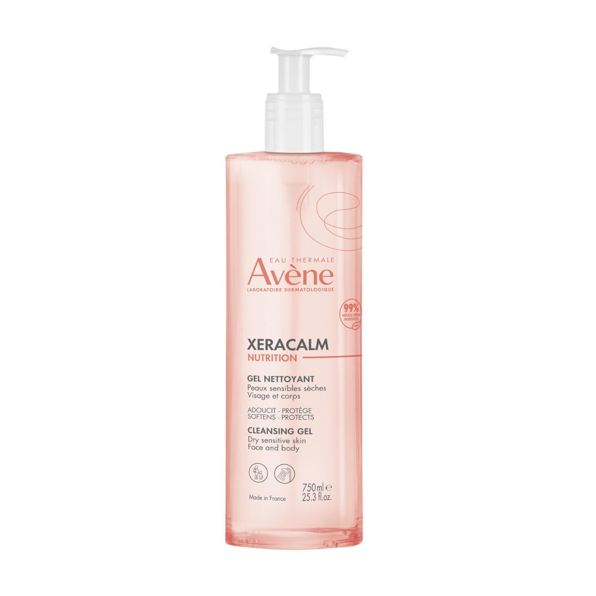 Eau Thermale Avène Xeracalm Nutrition Gel Detergente 750 ml-5