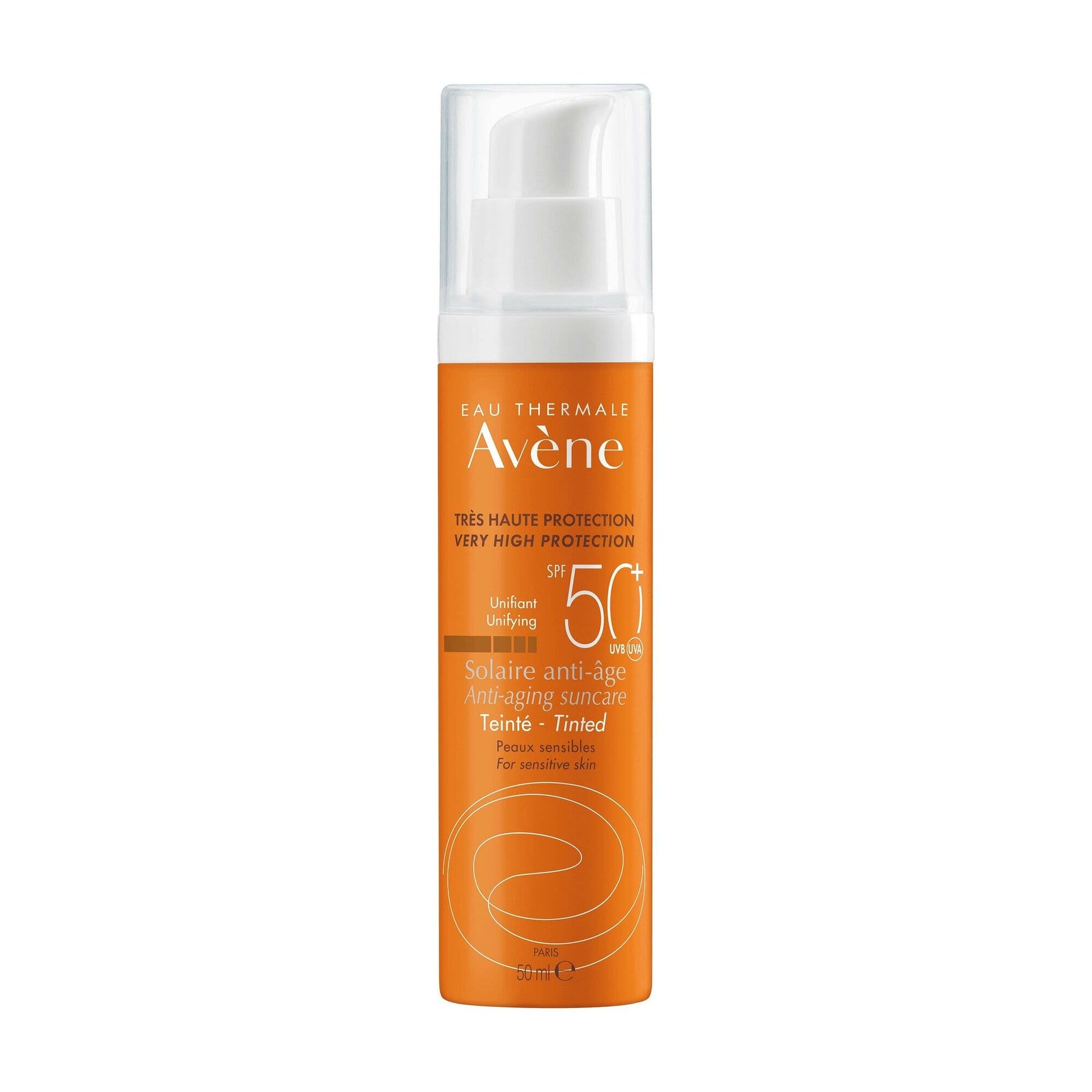 Eau Thermale Avene Trattamento Anti-età Protezione Solare Colorata Viso SPF50+ 50ml-3