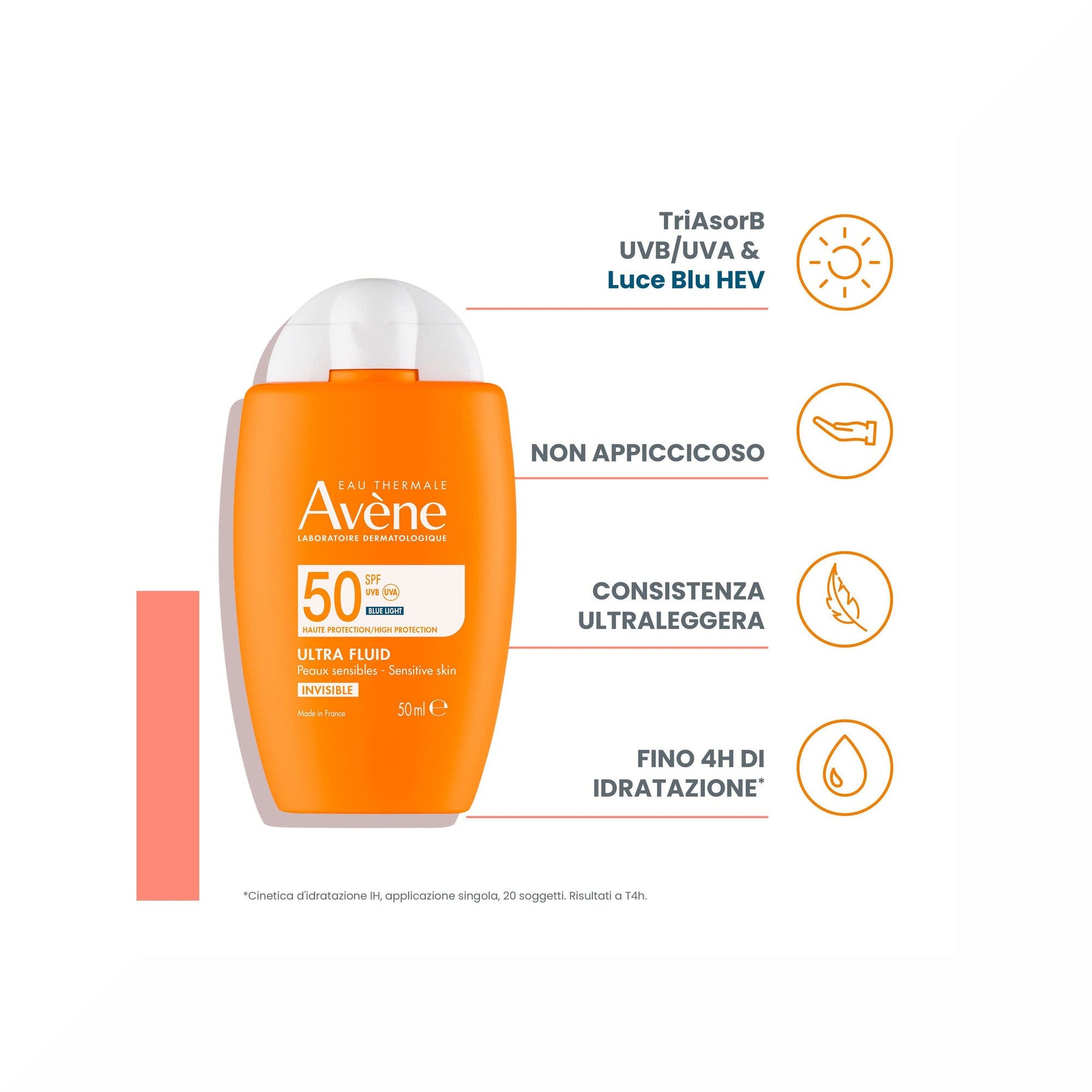 Eau Thermale Avène Solare Ultra-Fluid Invisibile 50ml SPF50-4