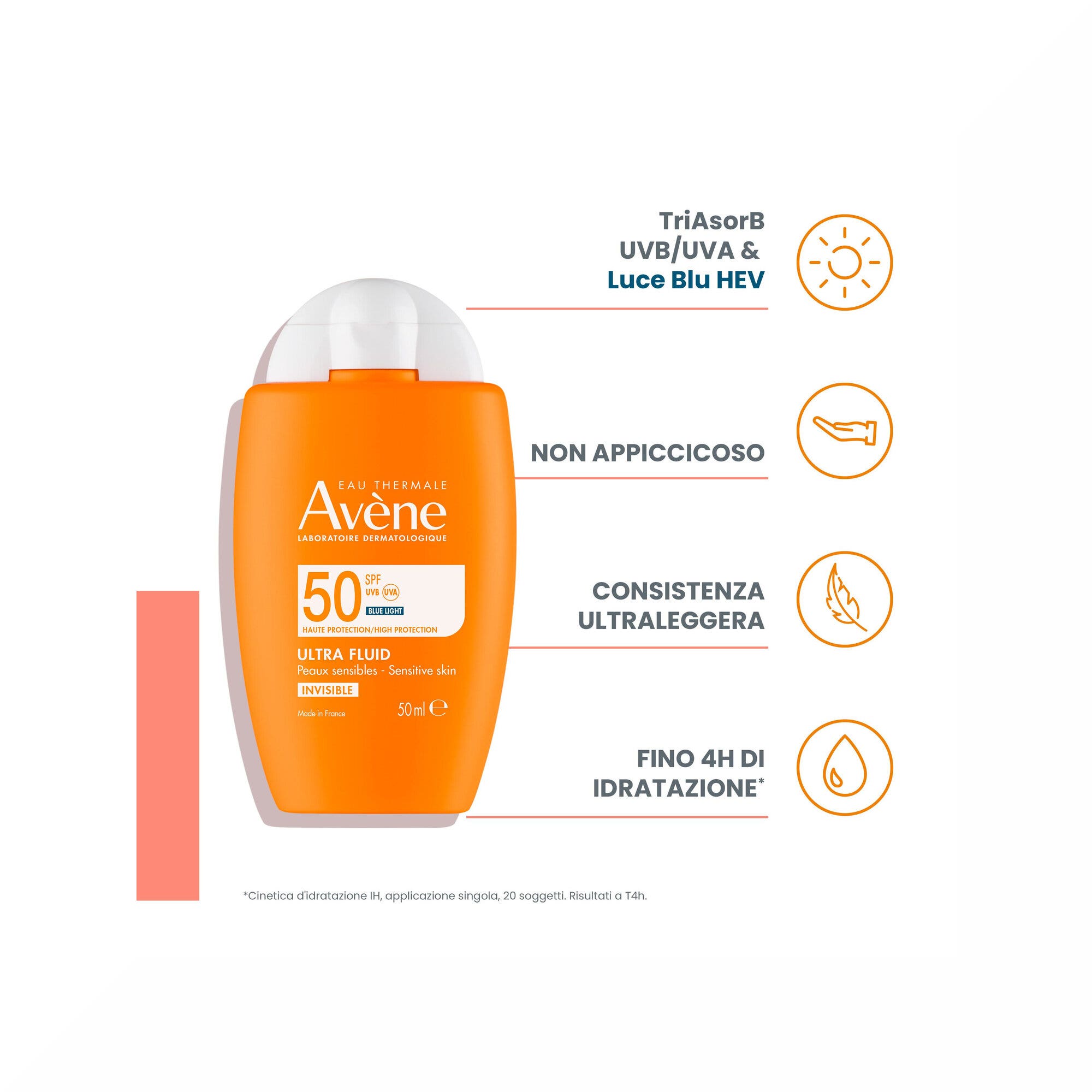 Eau Thermale Avène Solare Ultra-Fluid Invisibile 50ml SPF50-4