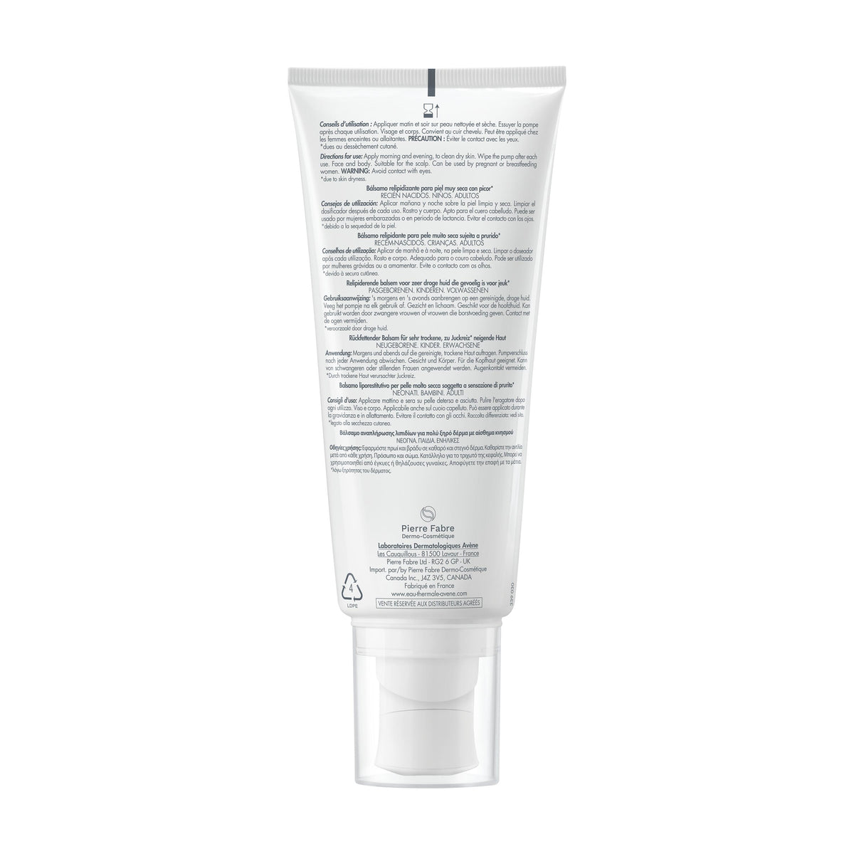 Eau Thermale Avène Xeracalm Ad Balsamo Liporestitutivo 200ml