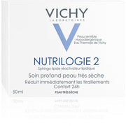 Vichy Nutrilogie 2 Crema Nutritiva Pelle Molto Secca 50ml  - 7