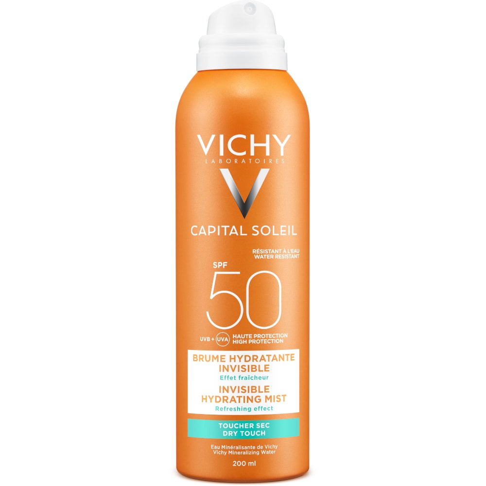 Vichy Capital Soleil Spray SPF50 Invisibile Idratante 200ml  - 3