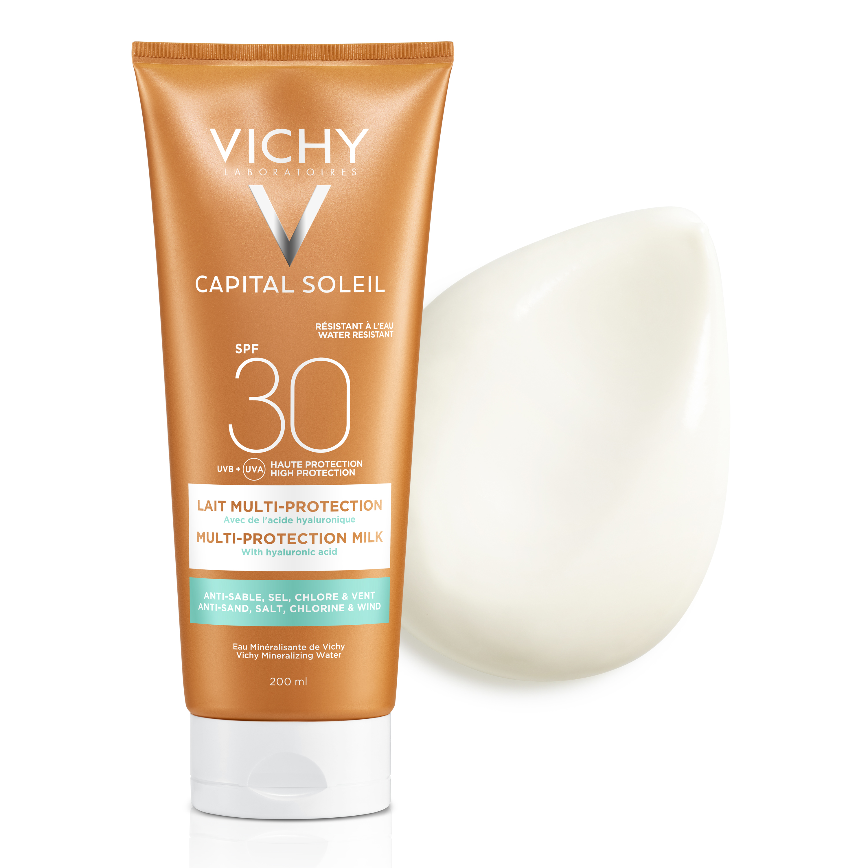 Vichy Capital Soleil Solare Latte Multi-Protezione 30 SPF 200 ml-7