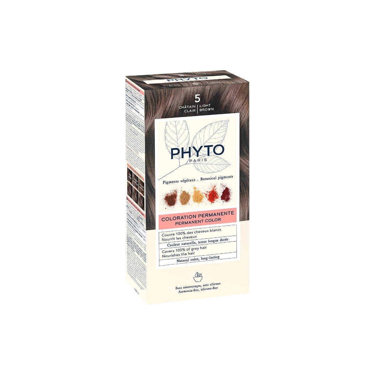 Phyto Phytocolor 5 Castano Chiaro Colorazione Permanente Per Capelli-6