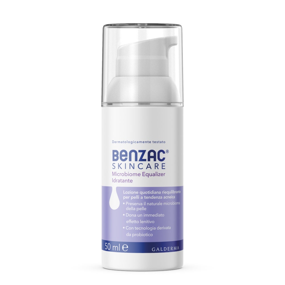 Benzac Skincare Microbiome Equalizer Lozione Idratante Viso Pelle Acneica 50ml-8