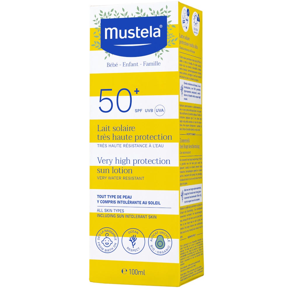 Mustela Latte Solare 100ml SPF 50+-1