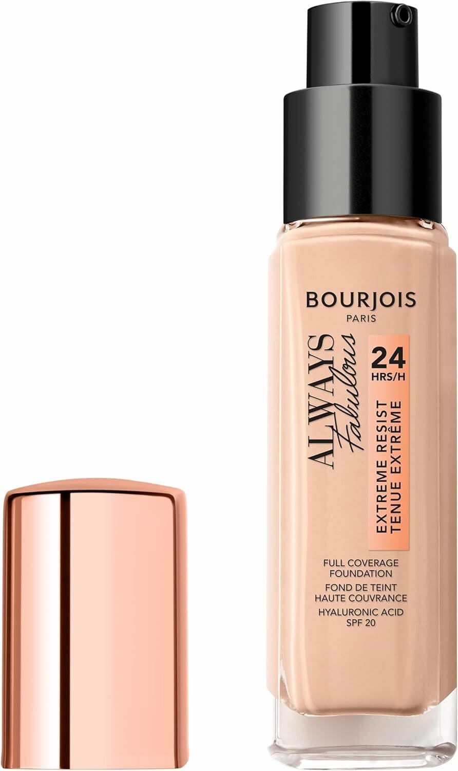 Bourjois Always Fabulous Fondotinta Coprente Liquido 105 Natural Ivory-1