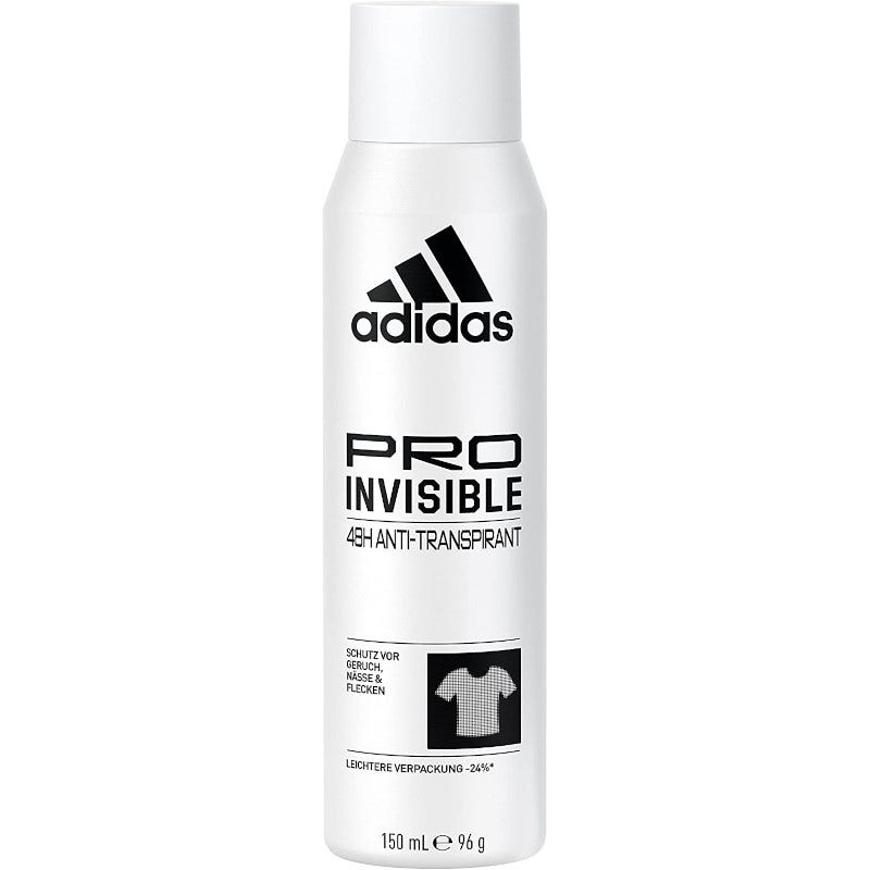Adidas Pro Invisible Deodorante Spray Antitraspirante 48H Donna 150ml-4
