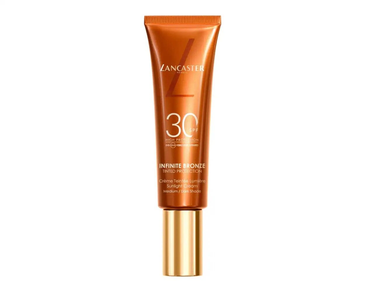 Lancaster Infinite Bronze Tinted Protection Sunlight Cream SPF30 Medium/Dark 50ml-1