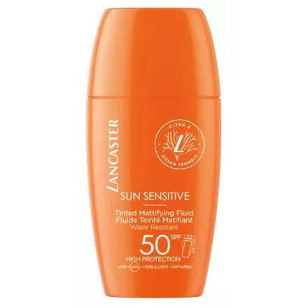 Lancaster Sun Sensitive Fluido Matt Colorato Viso 30ml SPF50-2