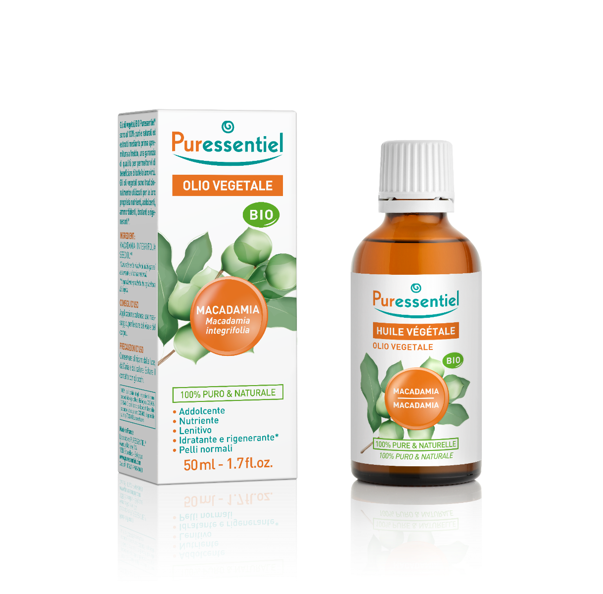 Puressentiel Olio Vegetale Bio Macadamia 50ml-2