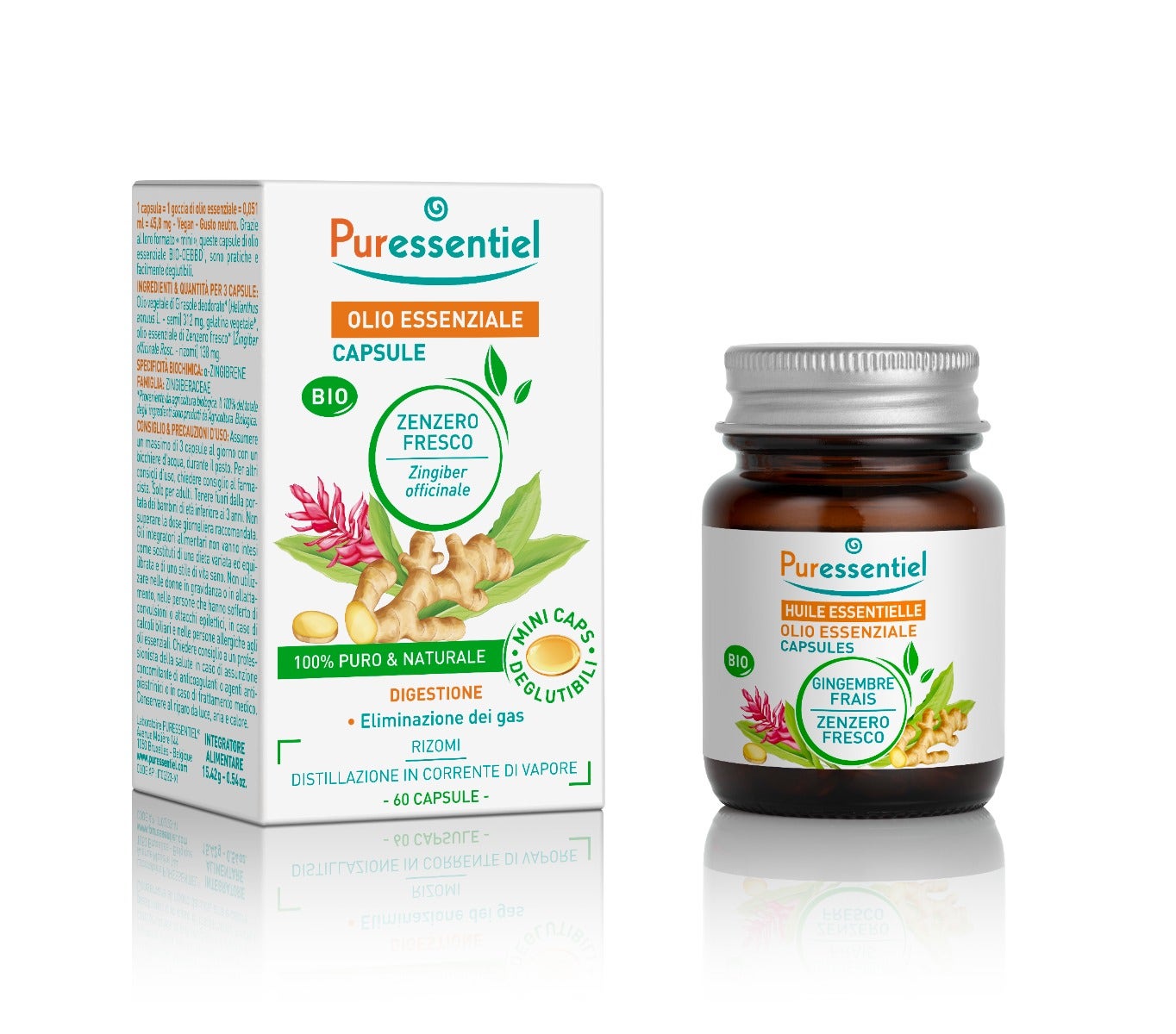 Puressentiel Olio Essenziale Zenzero Bio 60 Capsule-1