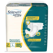 Serenity Soft Dry Sensitive Pannolone Mutandina Extra Taglia L 15 Pezzi-2