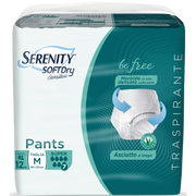 Serenity Soft Dry Sensitive Pants Super Taglia M 12 Pezzi-2