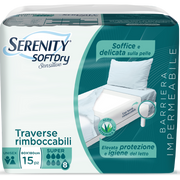 Serenity Soft Dry Sensitive Traversa Assorbente Super 80x180 15 Pezzi-2