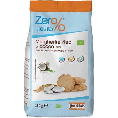 Zero Lievito Margherite Riso E Cocco Bio 250g  - 1