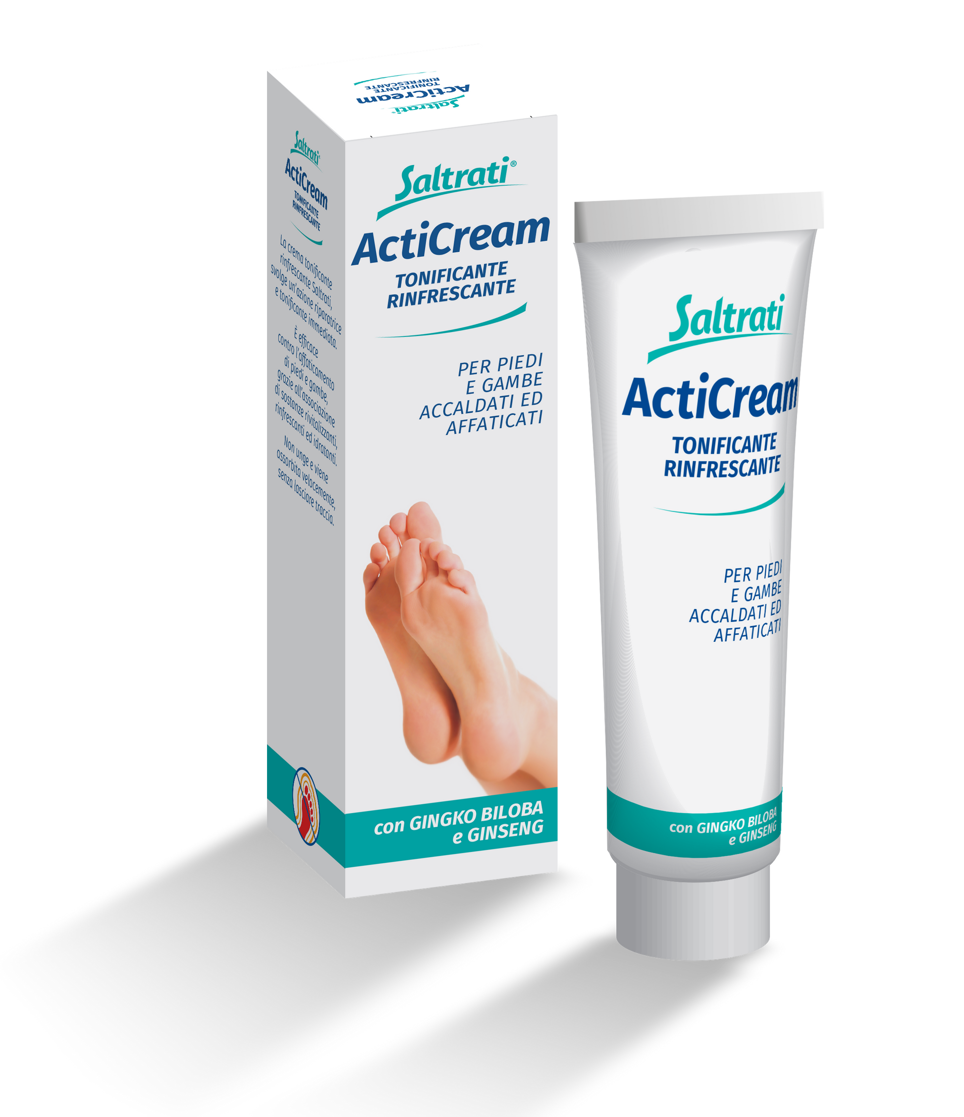 Saltrati Acticream Tonificante Rinfrescante 100ml  - 2