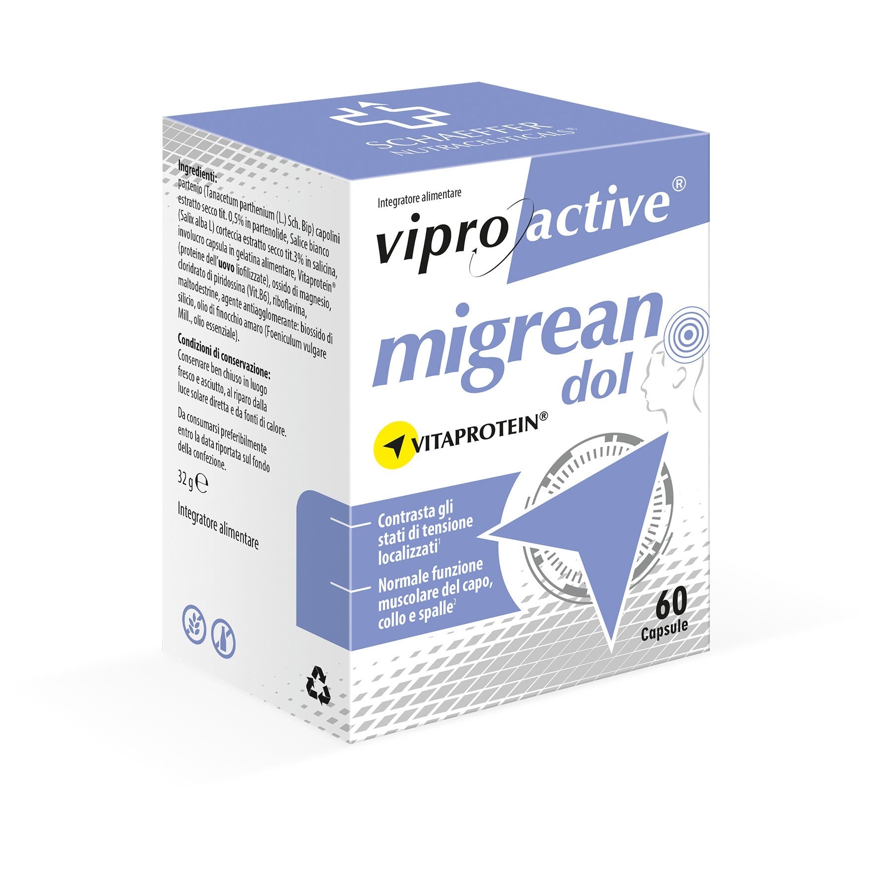 Viproactive Migrean Dol 60 Capsule-2