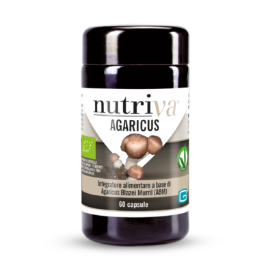 Nutriva Agaricus ABM 60 Capsule Vegetali  - 2